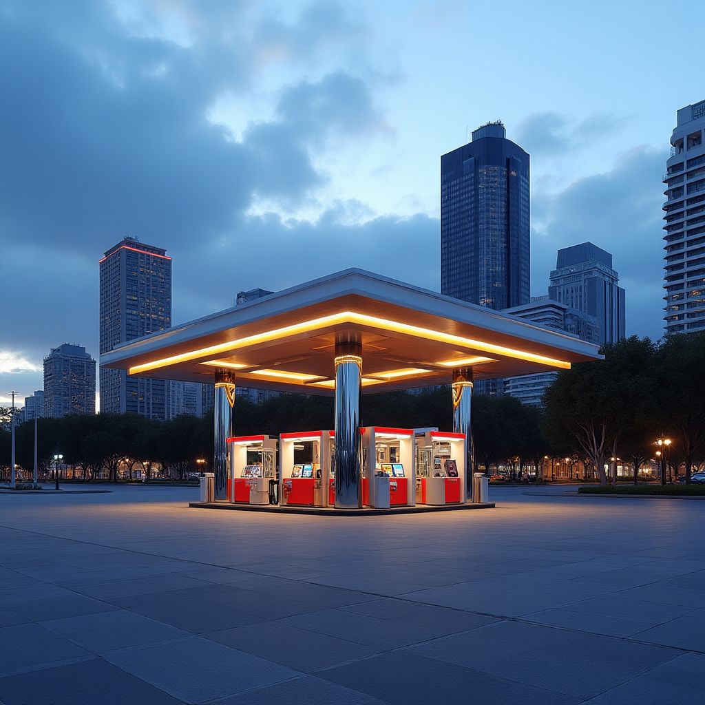 Estación NRG-X en Puerto Madero, Buenos Aires