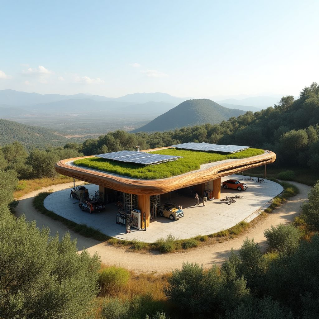 Estación NRG-X en las sierras de Córdoba